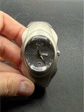Oakley Timebomb Titanium/Carbon Fiber Dial Watch